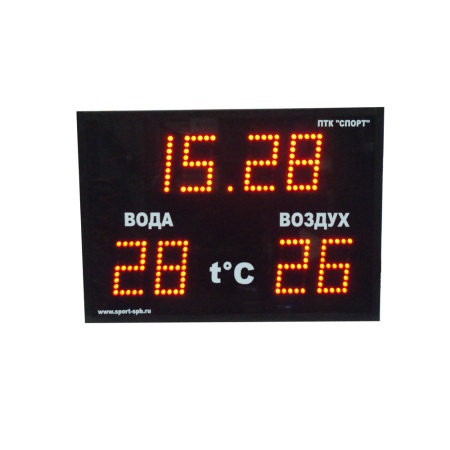 Купить Часы-термометр СТ1.13-2t для бассейна в Нерюнгри 