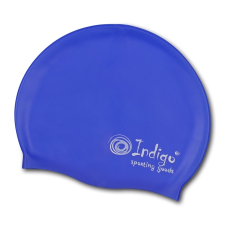 Купить Шапочка для плавания силиконовая Indigo однотонная  в Нерюнгри 