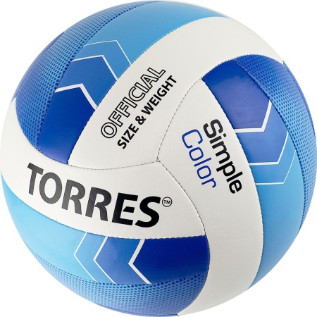 Купить Мяч волейбольный Torres Simple Color любительский р.5 в Нерюнгри 